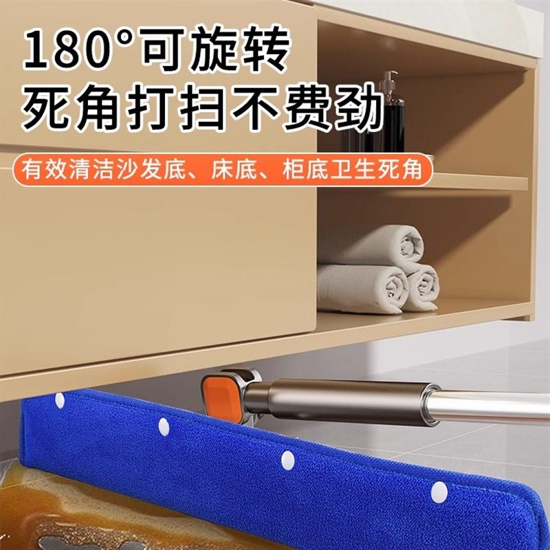 魔术拖把套布魔术扫把抹布刮水拖地两用刮板地板刮水器拖把拖地