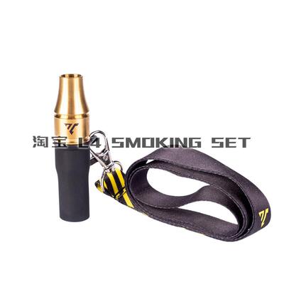 VYRO hookah 不锈钢个人铁炼挂颈烟嘴吸嘴 阿拉伯水烟烟嘴配件