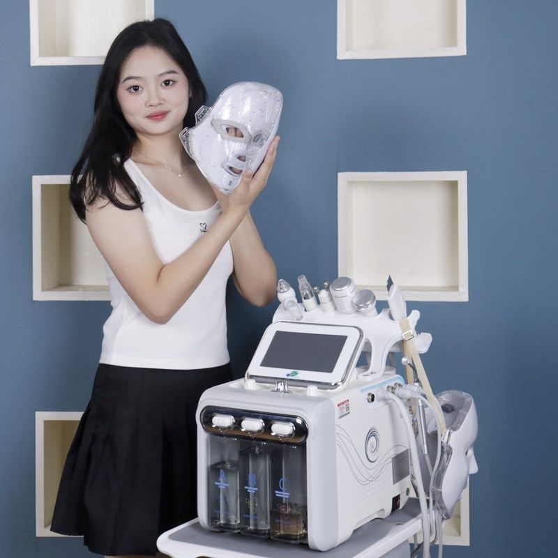 小气泡美容仪器美容院专用吸黑头泡泡仪面部注氧洗脸机水光针自打
