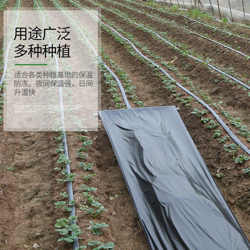 双色银黑地膜反光除草防虫保湿农用薄膜葡萄银灰净重地膜果园用膜
