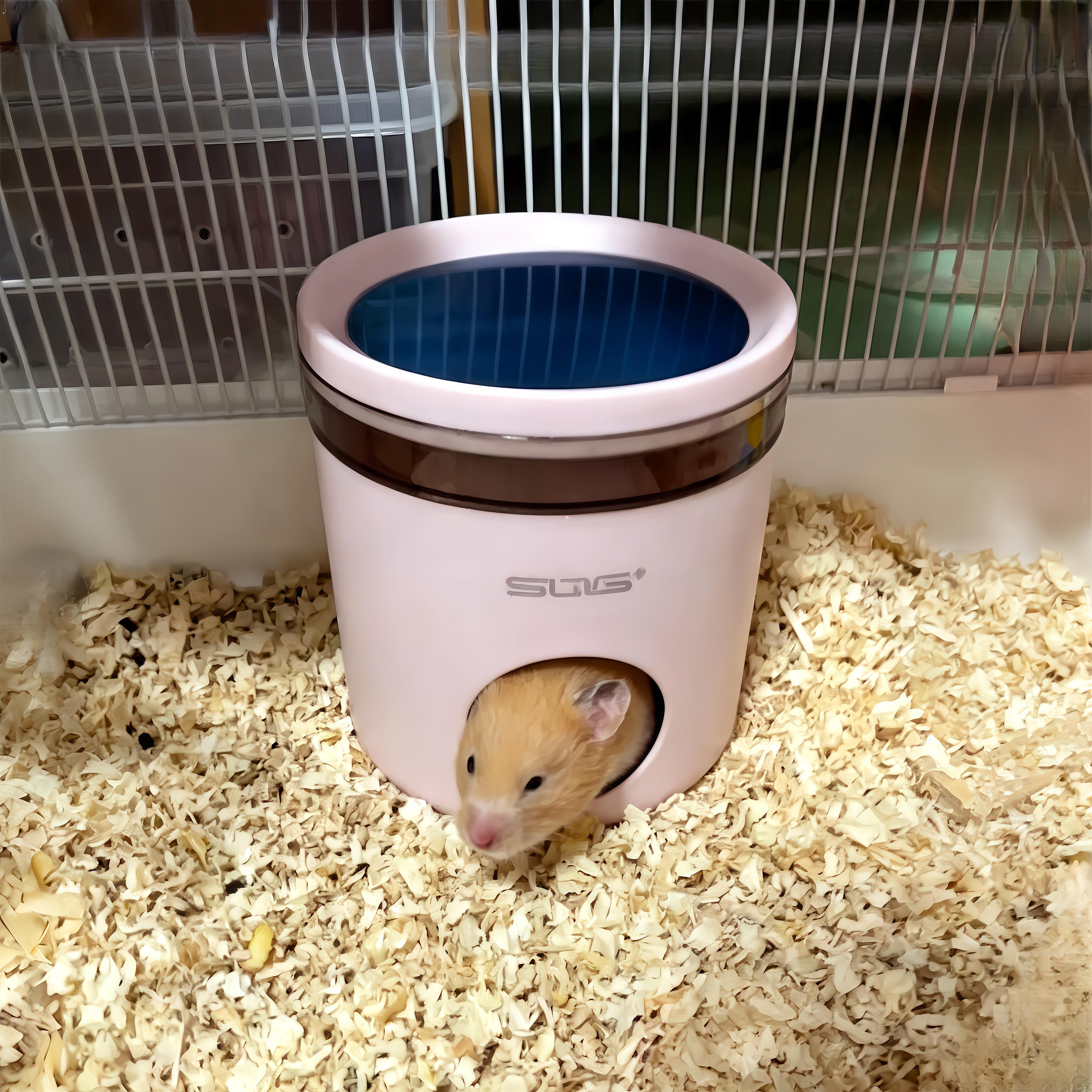 仓鼠冰窝夏季降温散热消暑躲避屋仓鼠冰垫冰屋睡觉空调房自带凉感