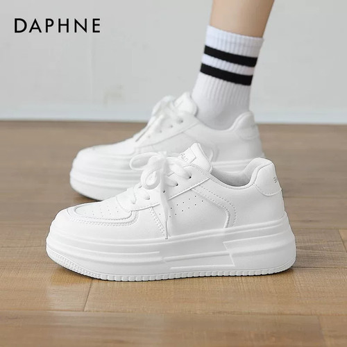 达芙妮2026夏季新款厚底小白鞋女