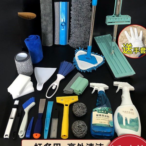 新房专业清理神器工具卫子生打槽扫清理开荒器玻璃窗户保洁凹的