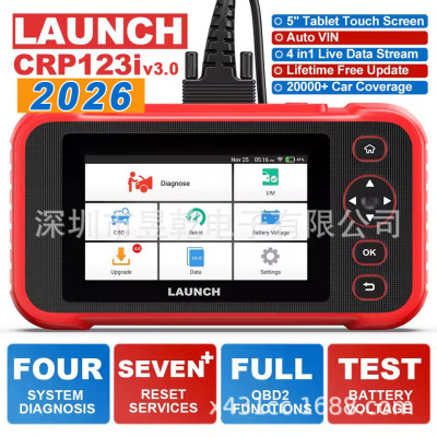 NEW Launch X431 CRP123i v3.0 CRP123E OBD2 Scanner 海外版