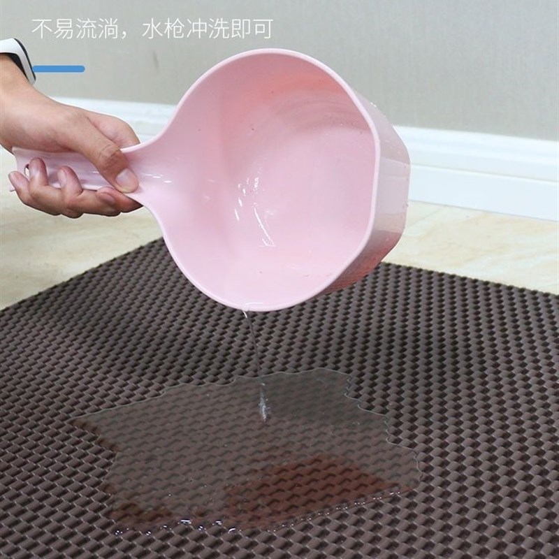 汽车乳胶脚垫PVC橡胶货车SUV商务车防水防滑通用脚踏垫可裁剪