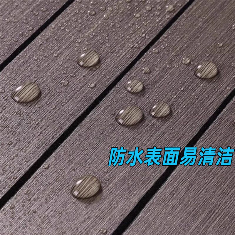 自粘格栅板客厅电视背景墙改造墙面翻新自装饰防水木纹pvc墙贴纸