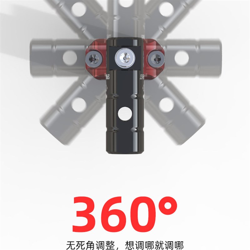 250NK车把扩展支架摩托车改装射灯支架适用铃木手把灯座拓展灯架