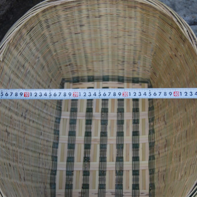 农家人手工编织存放卖菜篮 鸡蛋篮 卖水果篮 收纳竹篮 竹筐 竹编