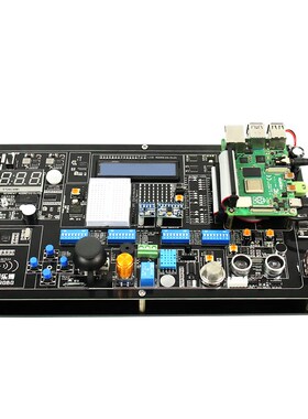 树莓派4B Raspberry实验开发板python传感器createpi套件显示器屏