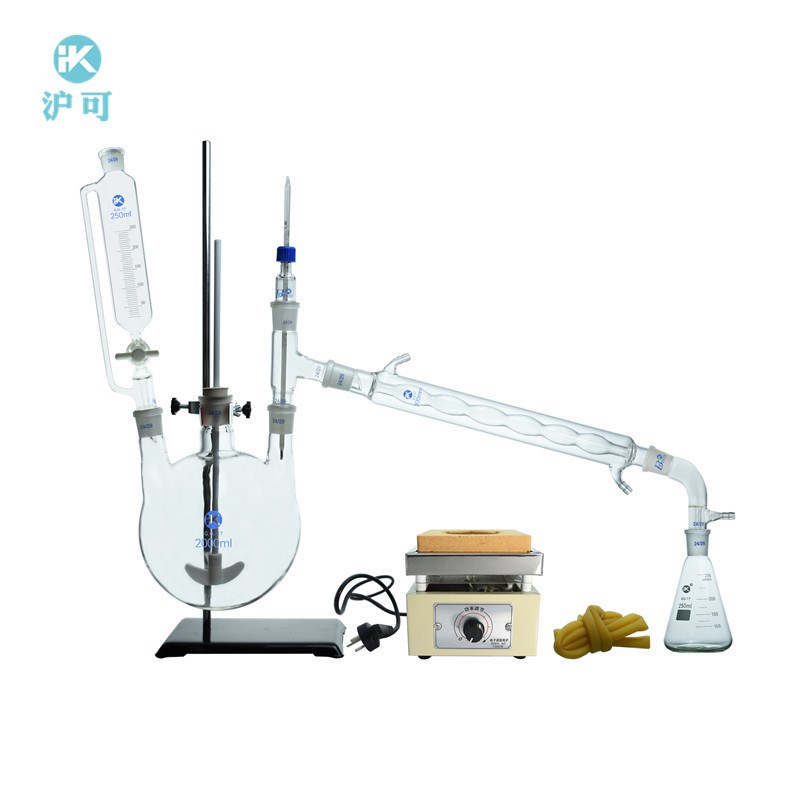 订做化学实验套装器材各规格定制玻璃仪器装置蒸馏耗材来样加工