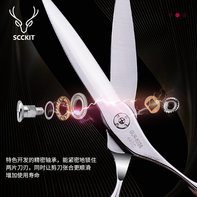 理发剪刀美发剪专业平剪无痕牙剪打薄发廊发型师店用正品工具套餐