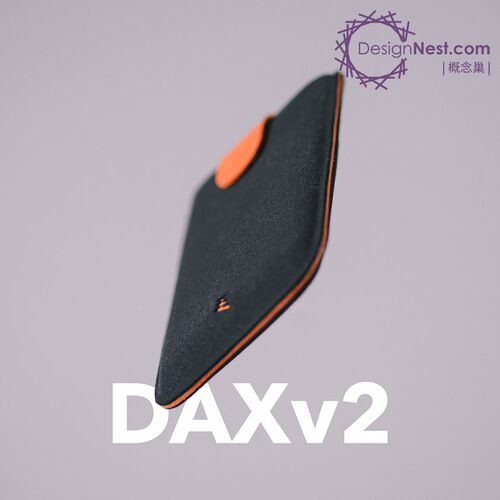 DAX层叠式抽拉卡包男女商务简约超薄钱包渐变银行卡证件套名片盒