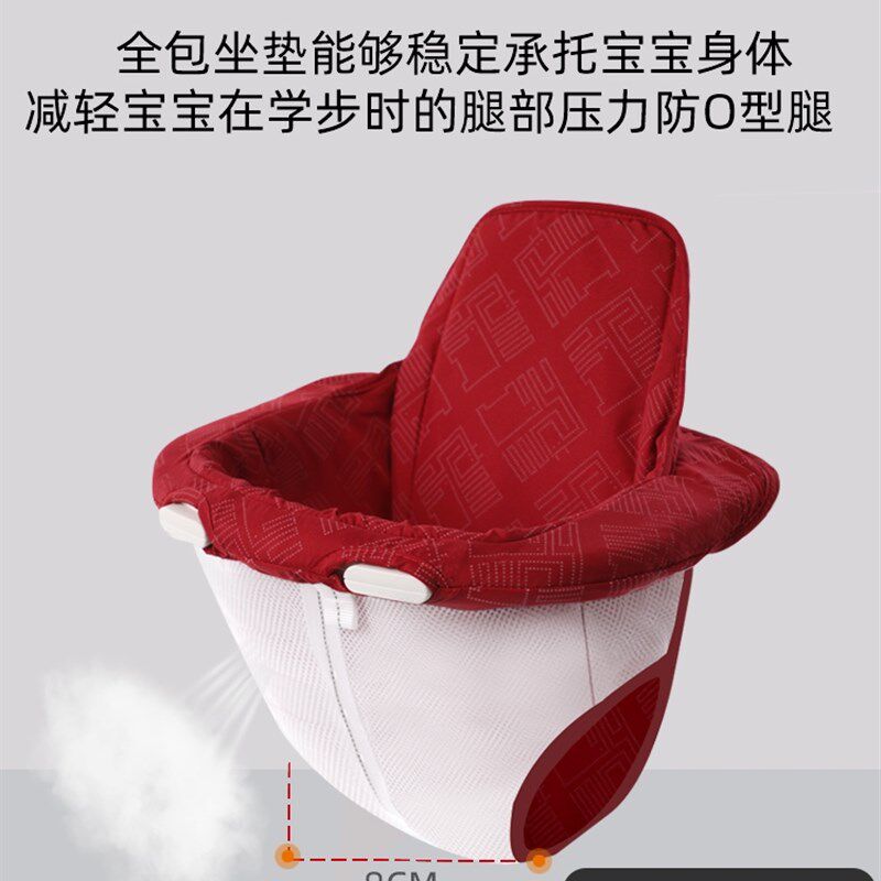 学步车防O型腿婴儿学步车多功能防侧翻折叠可坐可推宝宝学步车
