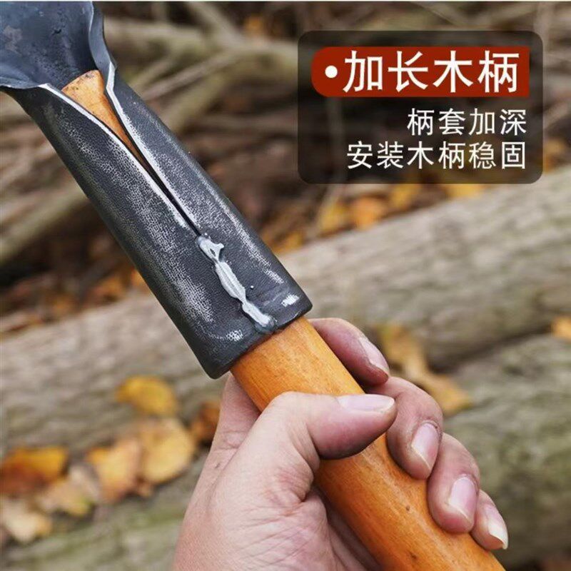 镰刀开山劈柴农用加厚砍柴刀高锰钢锻打手工砍树专用刀柴刀高硬度