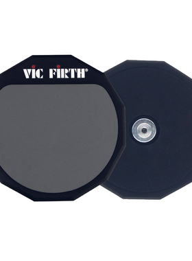 Vic Firth哑鼓垫PAD12  PAD6 6寸12寸单双面架子鼓静音练习打击板