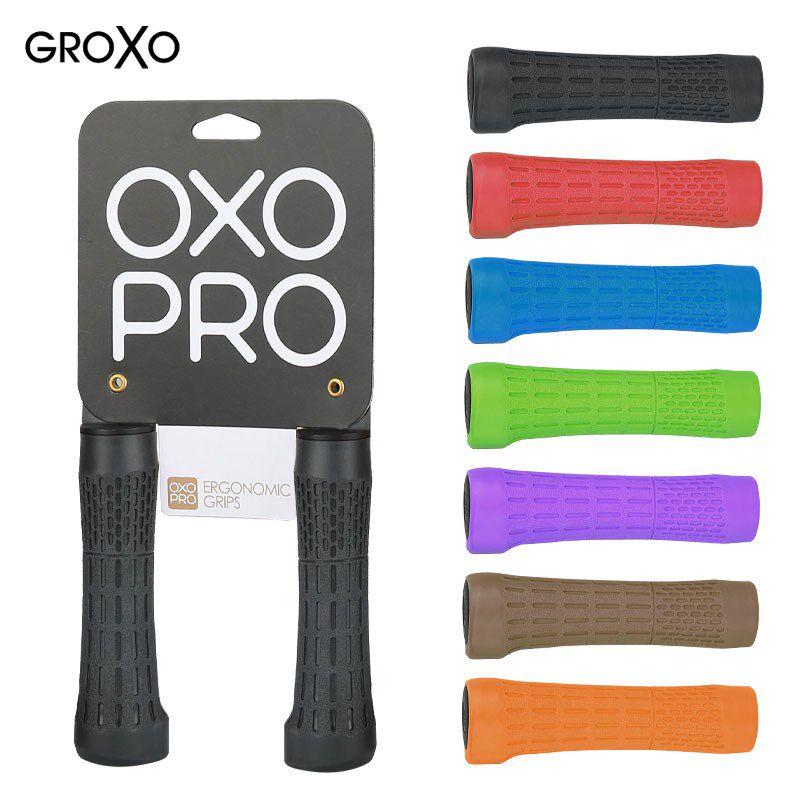 台湾GROXO OP2自行车把套山地车手把套减震把手套防滑橡胶车把套