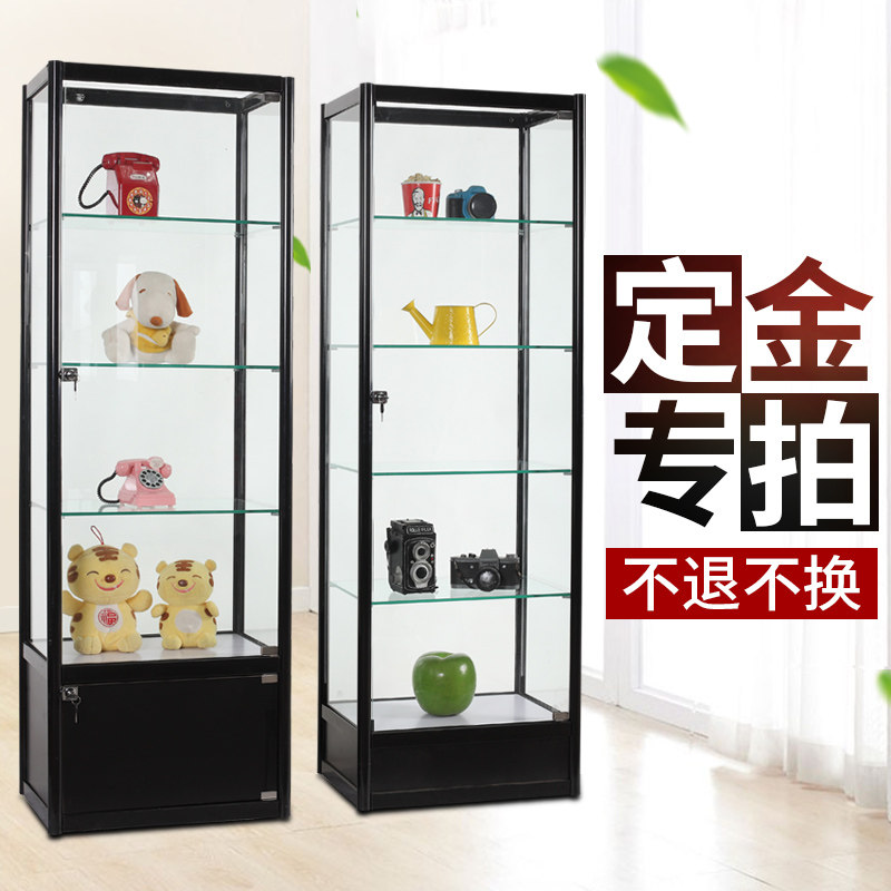 精品珠宝饰品样品柜手机玻璃柜台化妆品展柜产品展示柜展示柜货架