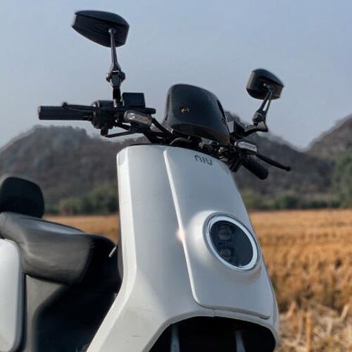 适用小牛UMAX F400T G400TMQIL电动车U2改装配件AOS4后视镜反光镜