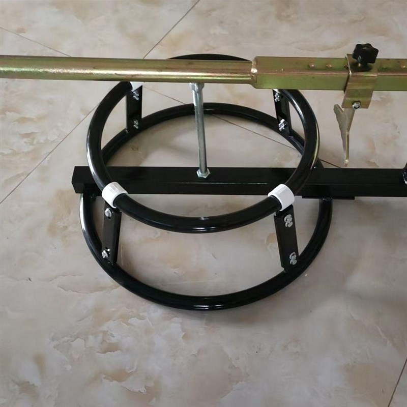 摩托车分体式拆圆形剥胎机拆胎器压胎器手动剥胎工具扒胎机扒胎器