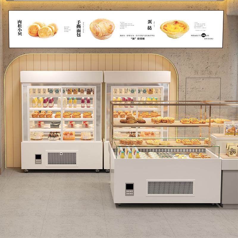 蛋糕柜立式西点柜甜品保鲜柜水果冰柜饮料玻璃冷藏展示柜风冷无霜