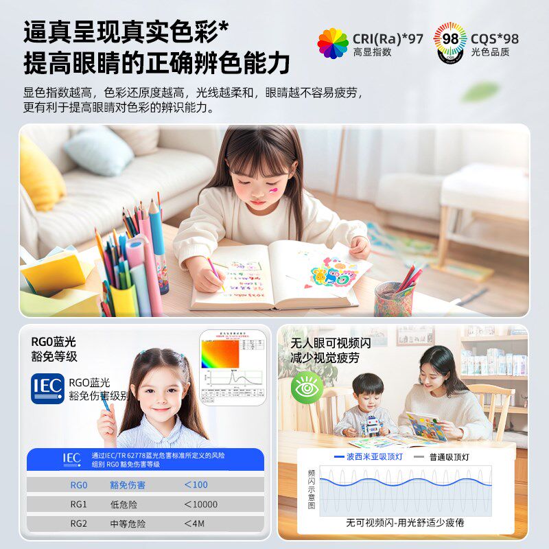 包安装超薄客厅吸顶灯现代简约大气2025新款餐厅护眼家用全屋主灯