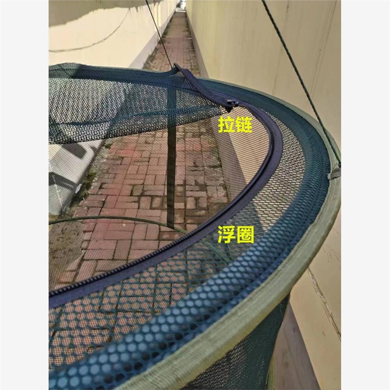 养殖网箱折叠养鱼锦鲤漂浮网圈鱼护病鱼隔离网箱可折叠装鱼护网箱