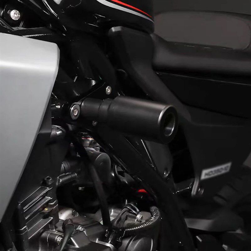 哈雷X350护杠 23-24摩托车改装防摔棒保护器防摔球保护杆保险杠