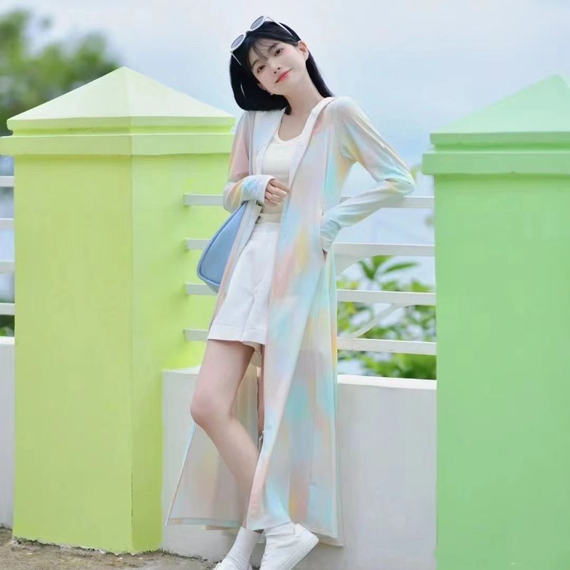 防晒衣长款全身夏季防紫外线防晒服透气防晒衣女2026新款罩衫外套