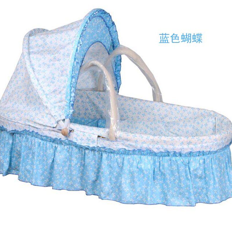 婴儿篮子手提篮轻便携式新生外出院睡篮车载蓝子草编宝宝摇篮床筐