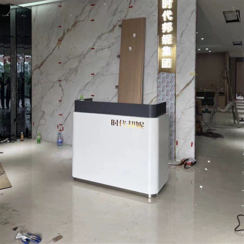 餐饮小型创意美容院吧台服装店收银柜台柜台艺术舞蹈室前台接待台