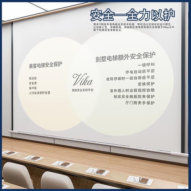 XJ迅达别墅梯家用梯三层四层五层小型复式洋房曳引式观光电梯定制