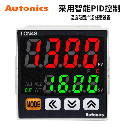 奥托尼克斯温控器TCN4H/TCN4M/TCN4S-24R TC4S-14R数显智能温控仪