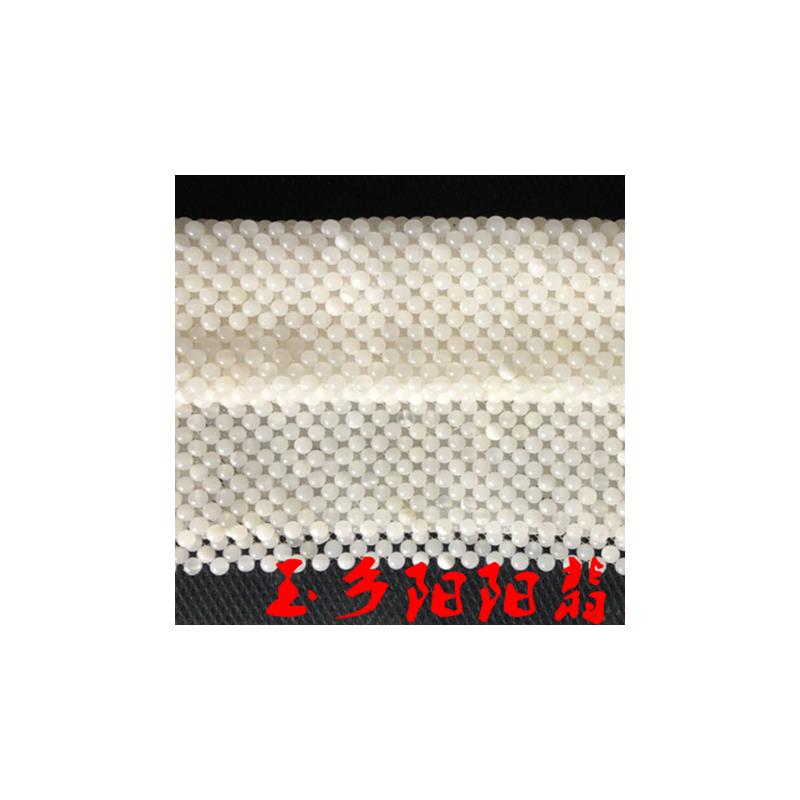 天然玉石珠子按摩颈椎枕巾凉爽席子凉快的助眠枕头套垫巾清凉夏季