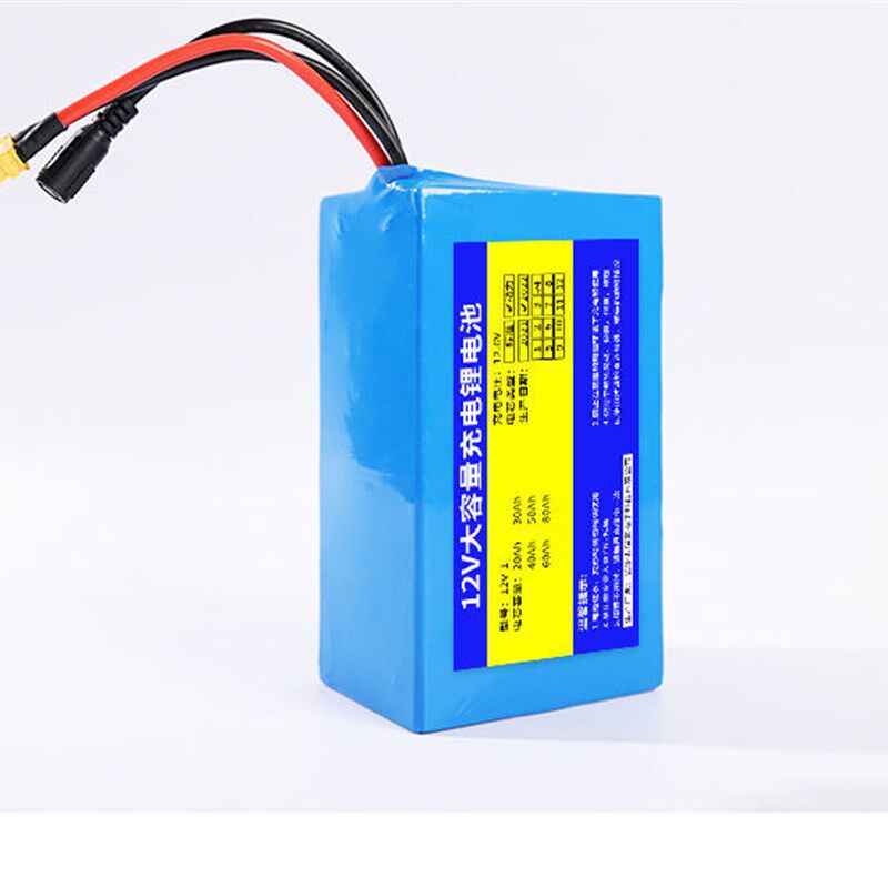 12V 打窝船 拉网船 逆变一体机 广场舞音响夜市摆摊灯18650锂电池