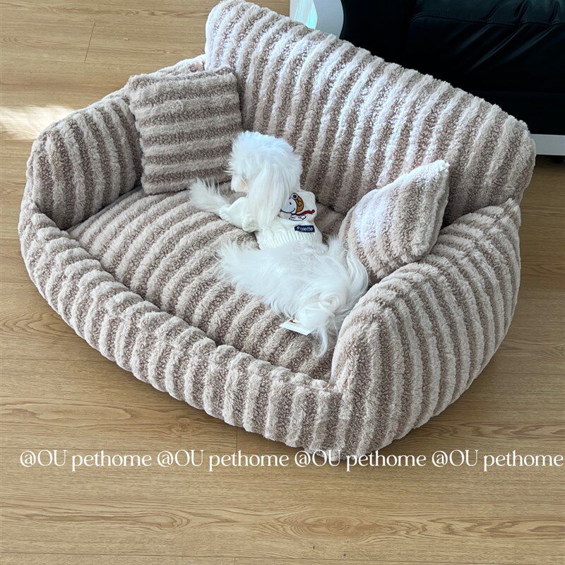 【OU】宠物猫狗通用沙发窝深度睡眠软糯猫狗窝可拆洗顺丰非偏包邮