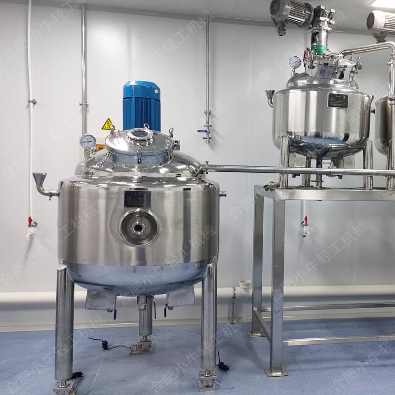 免洗手消毒凝胶乳化配制反应釜 杀菌消毒液洗手液高速剪切乳化罐