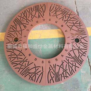 江苏市政不锈钢树篦子园林护树板道路装饰树围圈来图定制