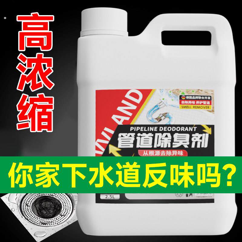 下水道管道除臭剂去异味卫生间防臭持久留香地漏反味除臭除味神器