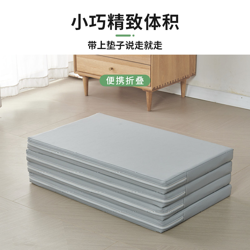 日式榻榻米垫子折叠床垫打地铺睡垫两用椰棕硬垫定制家用卧室地垫
