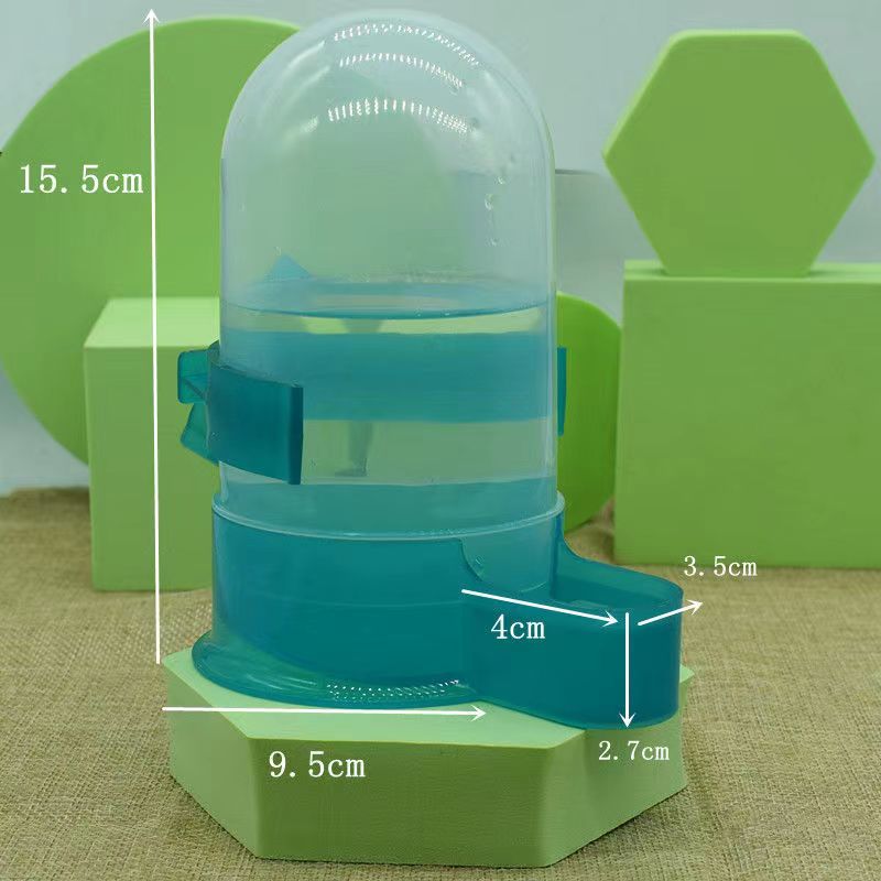 芦丁鸡喂食器饮水器小鸟窝造型鹌鹑玄风鹦鹉鸽子两用小鸡仔自动饮图片