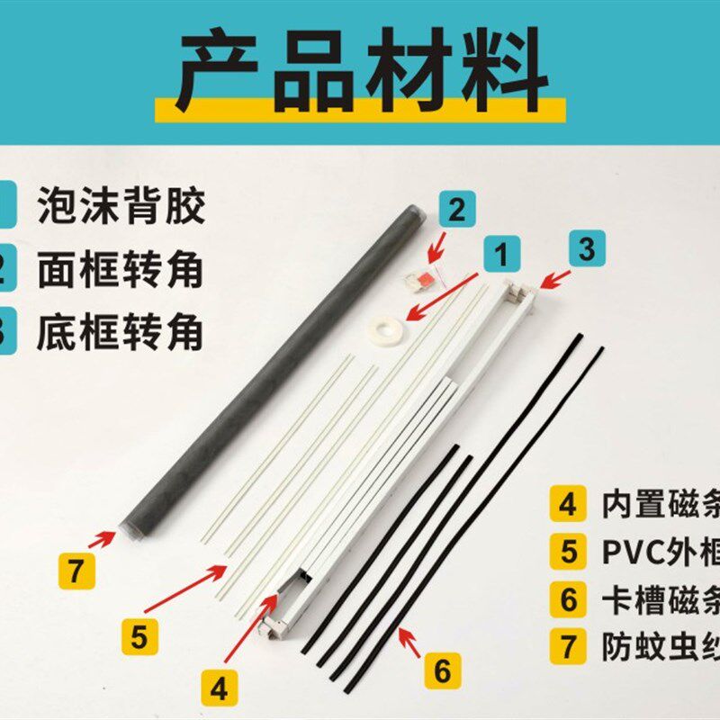 磁吸猫蚊网港式加高款磁石沙窗磁性纱窗防蚊窗纱自粘磁铁窗花纱网