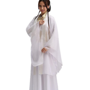 新款古装汉服女许仙白素贞白蛇传新白娘子传奇成小青法海演出服装