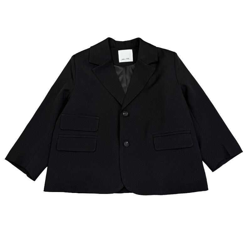 男童春季西服套装2025儿童英伦风西装花童礼服宝宝生日宽松演出服