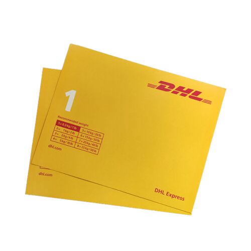 新版DHL信封文件封dhl文件袋快递袋快递信封防水50个包邮