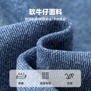 女大童春装 棉致女童牛仔外套春秋款 2024新款 洋气时尚 衣服 儿童春季