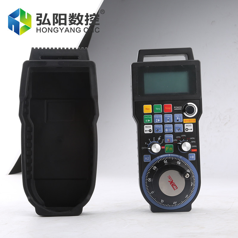 雕刻机手柄无线手轮WHB03B 微宏v8控制系统电子手轮遥控器图片