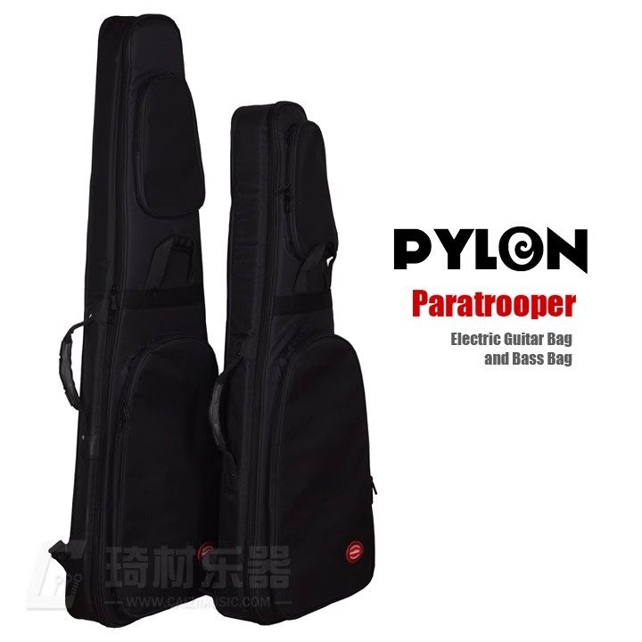 琦材乐器 派林 PYLON 空降兵 三角形厚电吉他包 贝斯包 琴包