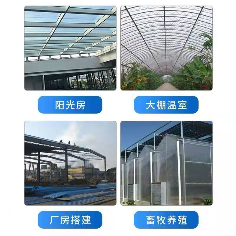 阳光板采光板透明瓦采光瓦玻璃钢亮瓦车棚屋顶透明房建材整卷30米