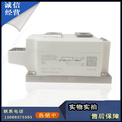 西门康可控硅模块SKKT250/16E SEMIKRON晶闸管模块 包一年 赛米控