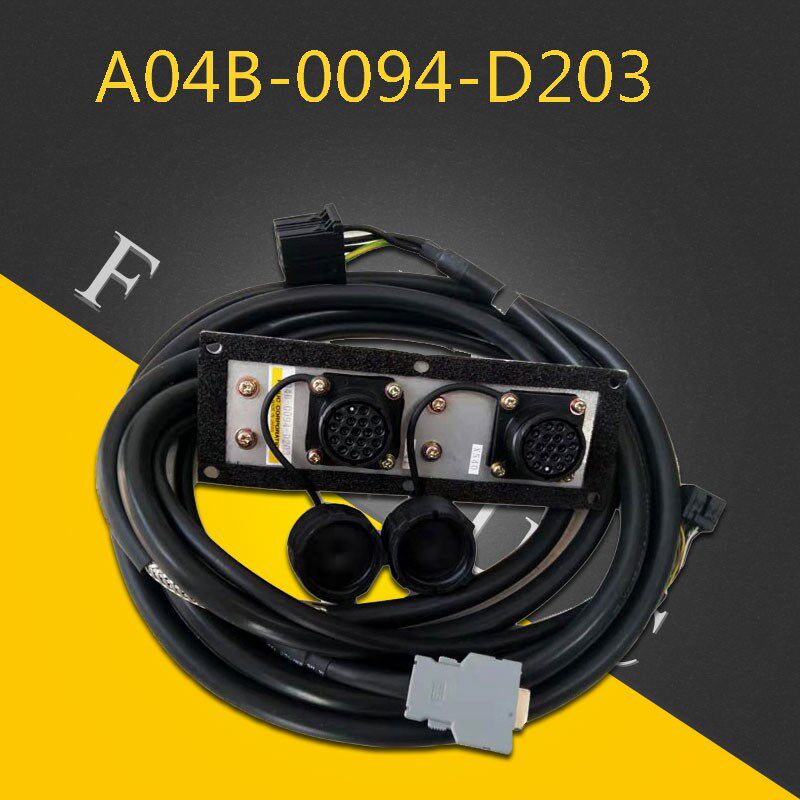 FANUC发那科小黄机四轴线A04B-0094-D203四轴原装线 二手